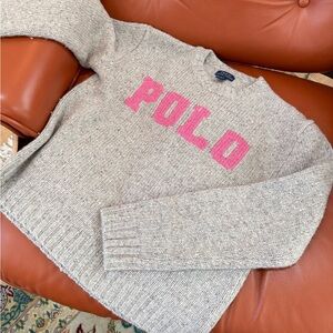 Wool blend POLO donegal sweater
Girls size XL/TG (16)
Worn only once
